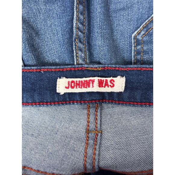 Johnny Was Jeans 28 Womens Skinny Mid Rise Medium Wash Denim - Picture 6 of 7